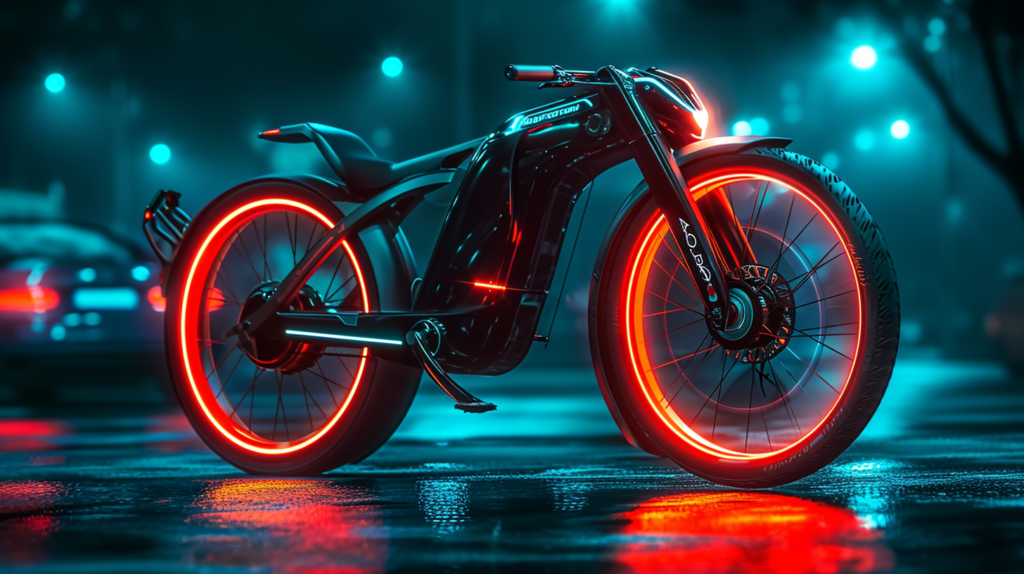 colorful ebike image